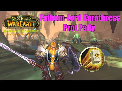 Fathom-Lord Karathress  Prot Paladin PoV - TBC Classic Phase 2