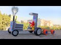 How To Make A Matchbox Tractor DIY Cardboard Matchbox Crafting Made At Home