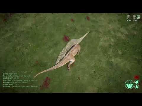 The Isle Legacy - Giga Vs Spino - 1v1