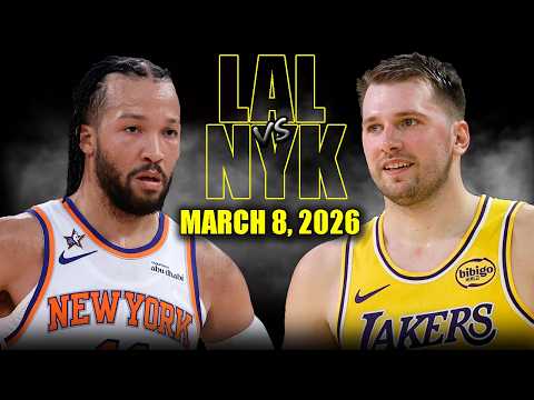 LA레이커스 VS 뉴욕닉스 110:97 NBA 스포츠하이라이트