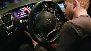 How To Change a Light Switch/Turn Signal Stalk On a 9th Generation Honda Civic