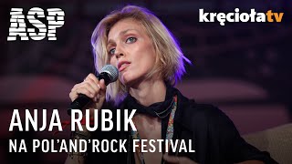 Anja Rubik - spotkanie na ASP #polandrock2018