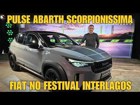 Fiat Pulse Abarth Scorpionissima - Fiat no Festival Interlagos