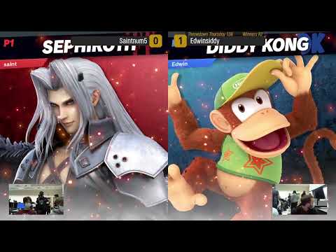 Throwdown Thursday 138 - Winners Round 2 - Edwinsiddy (Diddy Kong) vs Saintnum5 (Sephiroth)