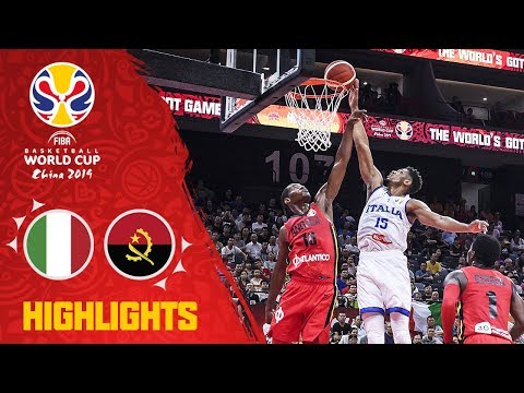 Italy v Angola - Highlights - FIBA Basketball World Cup 2019