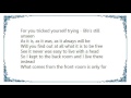 Ian Hunter - Shades Off Lyrics