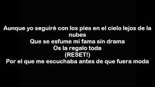 Porta Reset Letra HD