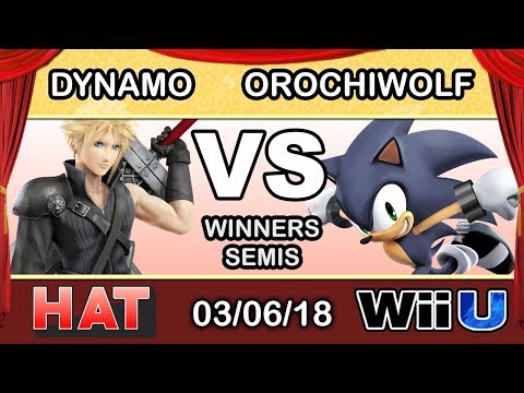 HAT 12 - Dynamo (Cloud) Vs. Orochiwolf (Sonic) Winners Semis - Smash 4