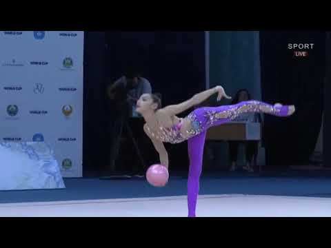 2019.04.19 Ташкент - Abitova Roza 2003 🇰🇿KAZ - Мяч 15,700 - World Cup Tashkent 2019