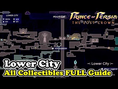 Lower City All Collectible Locations Prince of Persia The Lost Crown