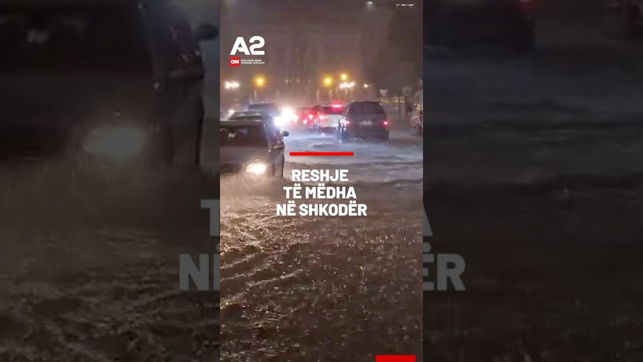 Reshje të mëdha në Shkodër, Benet Beci: Evitoni daljet pa arsye nga banesat.