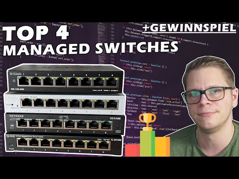 TOP 4 - Einsteiger Managed Switches im Vergleich + Gewinnspiel