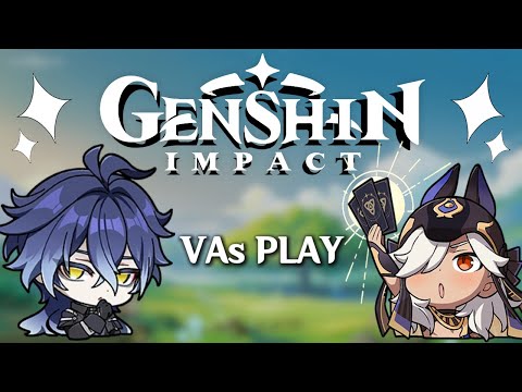 Flins & Cyno's VAs played Genshin Impact and it was silly