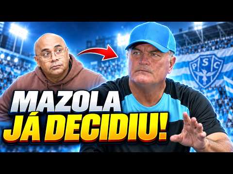 DINHO PERCEBE SINAL DE MAZOLA QUE PODE MEXER COM O TIME! PAYSANDU SC