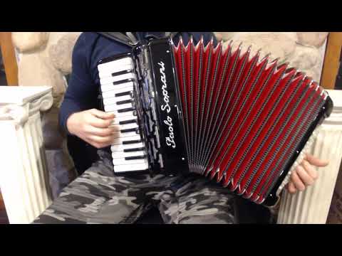 PSPRO2660BK - Black Paolo Soprani Professionale Piano Accordion LMM 26 60 $3299