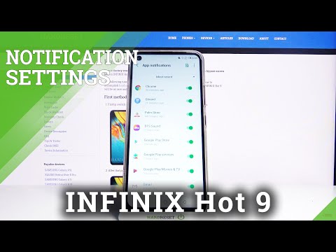 How to Enable or Disable App Notifications in Infinix Hot 9 – Personalize Notifications