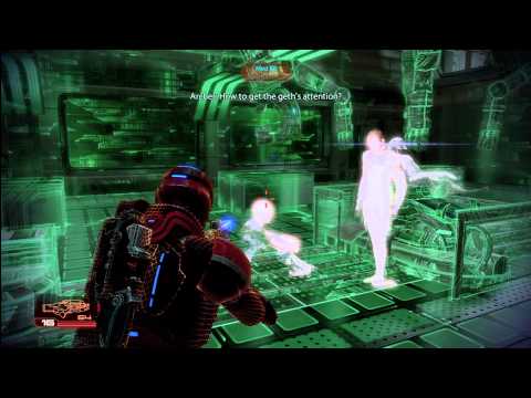 Mass Effect 2 - Atlas Station Overlord DLC - Paragon Ending (Final Boss Fight)