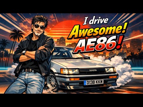 Thumbnail for 1986 Toyota Corolla AE86 REVIEW of GT Coupe (Levin) Twin Cam by Toyota AE86