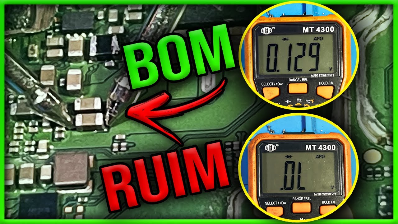 Como Testar Capacitores, Bobinas e Resistores Com Multímetro! (Do Jeito Certo)