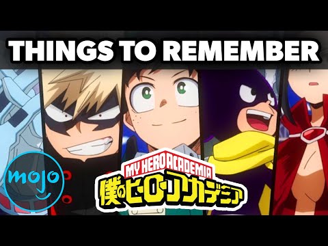 我的英雄學院第五季前的5大注意事項 (Top 5 Things To Remember Before My Hero Academia Season 5)