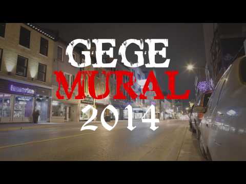 Gege di Cambodja - Mural