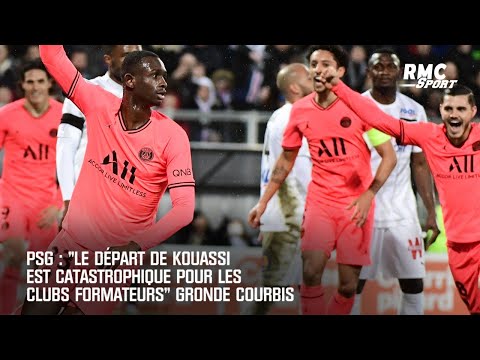 PSG: "Le départ de Kouassi est catastrophique pour les clubs formateurs" gronde Courbis