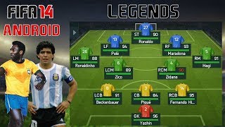 FIFA 14 ANDROID | LEGENDS | GAMEPLAY | DOWNLOAD | UNLOCKED