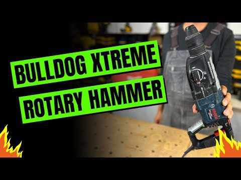 TIGHT AND COMPACT: BOSCH Bulldog Xtreme Max Rotary Hammer