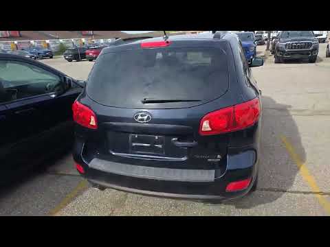 2007 Hyundai Santa Fe FWD 4dr 3.3L Auto GL 5Pass in Blue for sale at Kitchener Chrysler Dodge Jeep Ram in Kitchener, ON