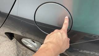 How To Open The Gas Cap Of A 2012 Honda Insight (2nd Gen)