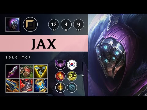 Jax Top vs Olaf - KR Master Patch 25.18