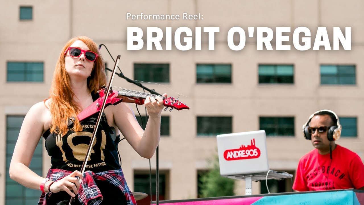 Promotional video thumbnail 1 for Brigit O'Regan - Electric Violinist