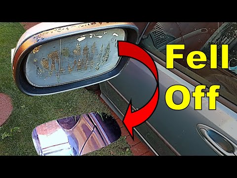 How to Fix Broken Side Mirror Glass if the Door Mirror...