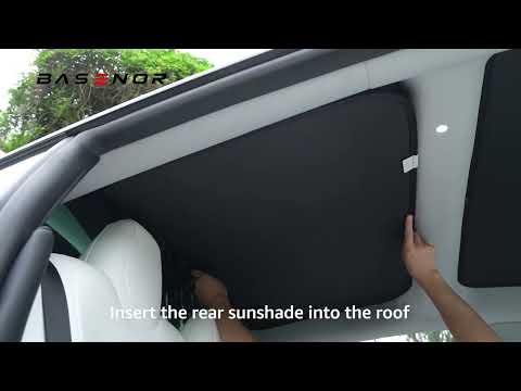 2024 Tesla Cybertruck Sunroof Sunshade Ice Crystal Black