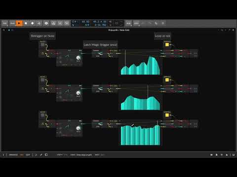 Very long automations with Bitwig Note Grid