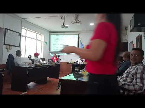 SESIÓN DEL HONORABLE CONCEJO MPAL DE NILO CUNDINAMARCA COLOMBIA.