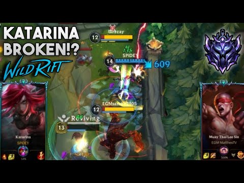 DIAMOND KATARINA VS PRO LEE SIN,WHO WINS? (Wild Rift)