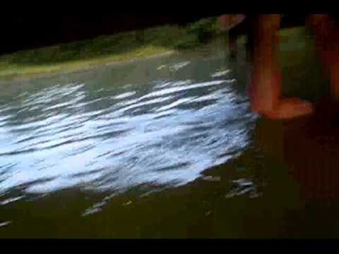 Korytná, koupání v Lubné