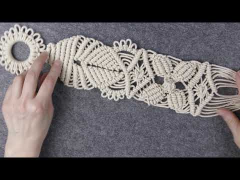 DIY Macrame Plant Hanger Easy NEW Diamond Design