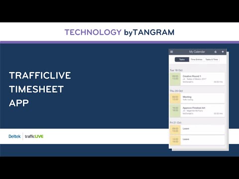 Deltek Trafficlive Timesheet App Explained
