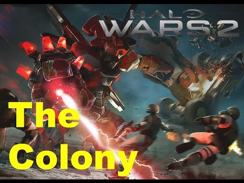 The Colony- Halo Wars 2 New Leader gameplay