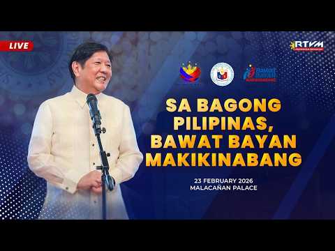 Sa Bagong Pilipinas, Bawat Bayan Makikinabang Launch Event 02/23/2026