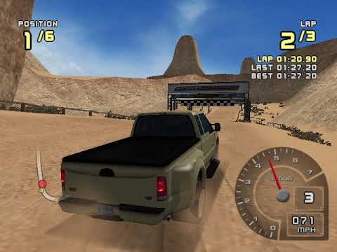 Ford Racing 2 Hard Walkthrough Part 24 - Ford Challenge: Off Road - Ford F-350 XLT Superduty