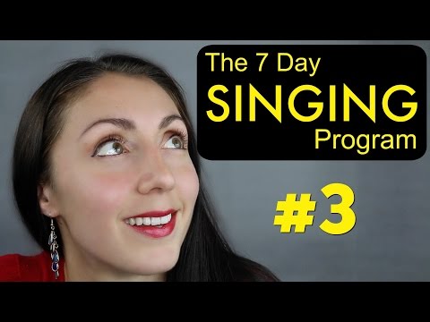 BREATH SUPPORT Day 3: Weekly SINGING EXERCISE Program