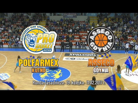 Skrót meczu Polfarmex Kutno - Asseco Gdynia - 11.02.2017