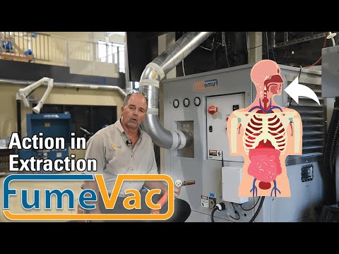FumeVac Action in Extraction Hexavalent Chromium