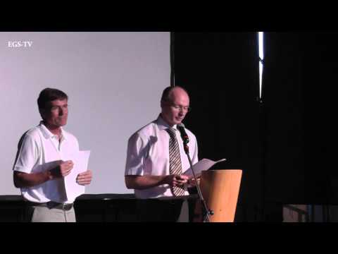 50 Jahre EGS - Rede von Hartwig Schneider & Christoph Warlo