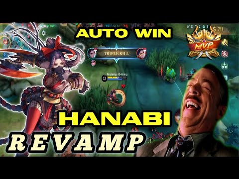 Revamp Hanabi marksman very dangerous auto win - Mobile Legends Bang-bang