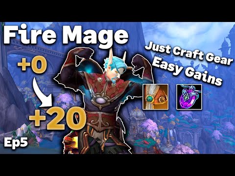 Crafting Gear - It's BAD | Fire Mage Mythic Plus +0 to +20 #5