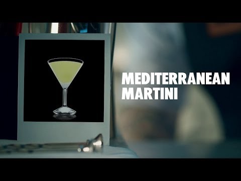 MEDITERRANEAN MARTINI DRINK RECIPE - HOW TO MIX